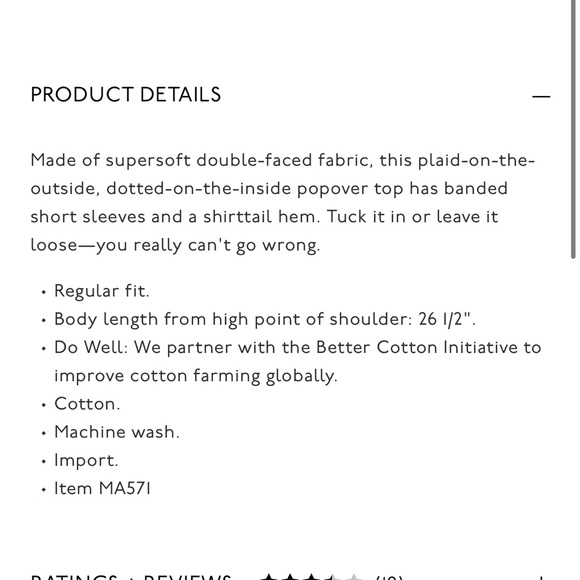 Madewell Double-Faced Park Popover Shirt in Plaid - Picture 9 of 10